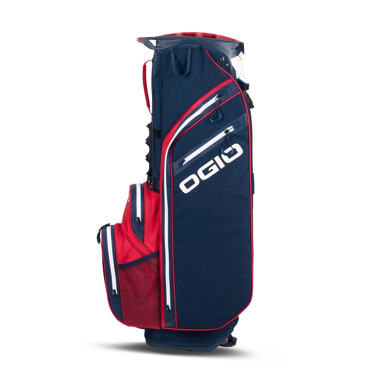 OGIO All Elements Hybrid 2025 Stand Bag - Red/White/Blue - Ogio