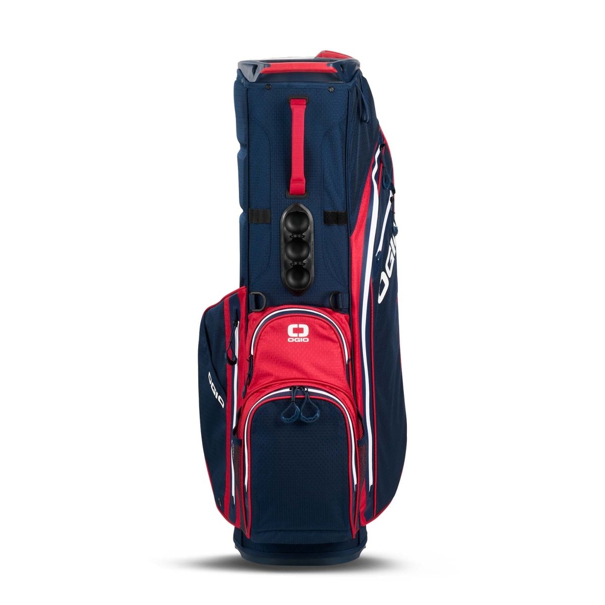 OGIO All Elements Hybrid 2025 Stand Bag - Red/White/Blue - Ogio