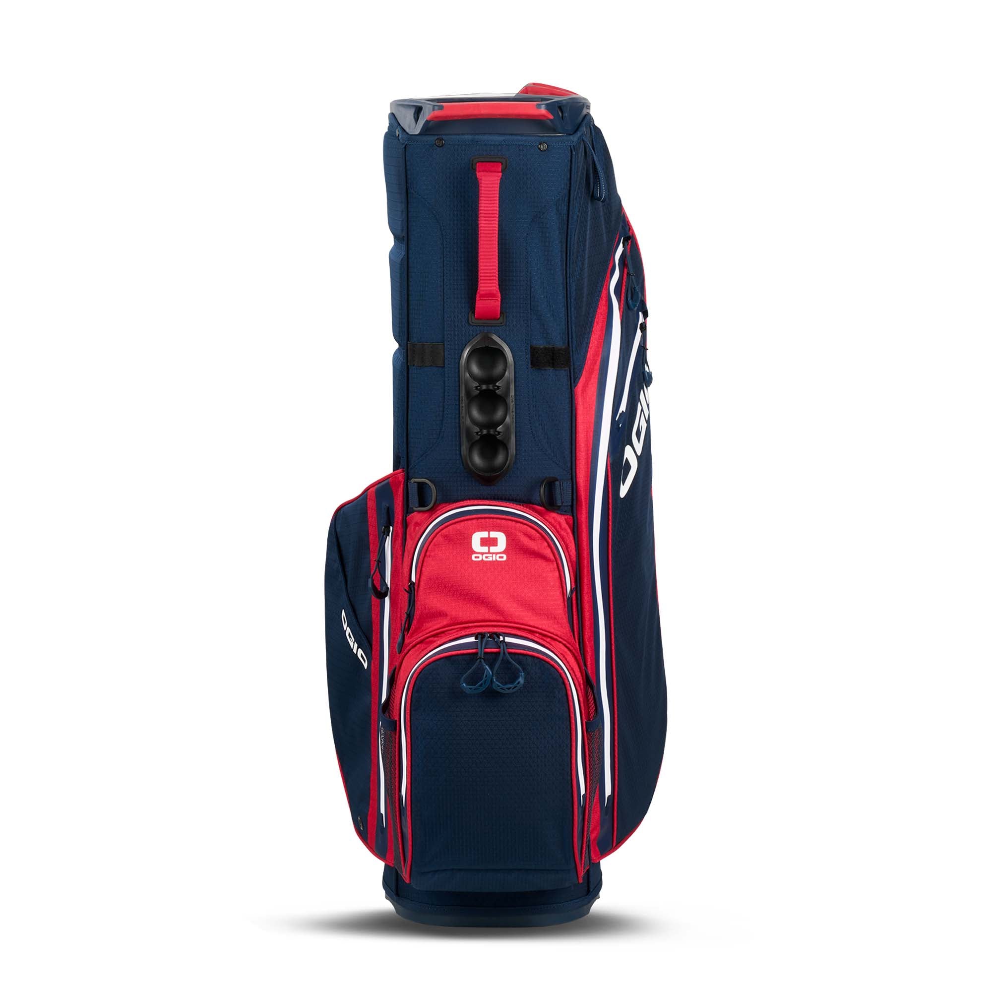 OGIO All Elements Hybrid 2025 Stand Bag - Red/White/Blue