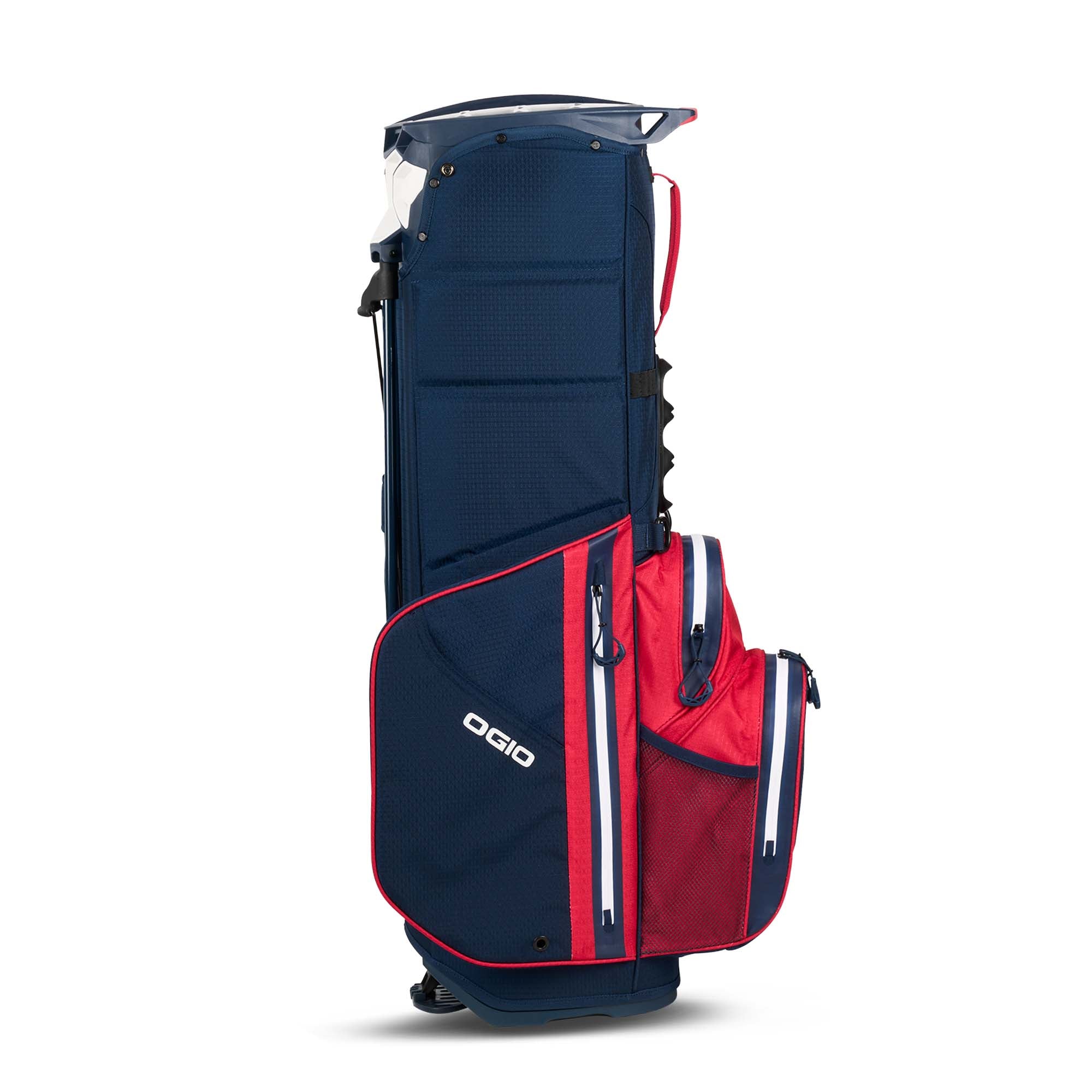 OGIO All Elements Hybrid 2025 Stand Bag - Red/White/Blue