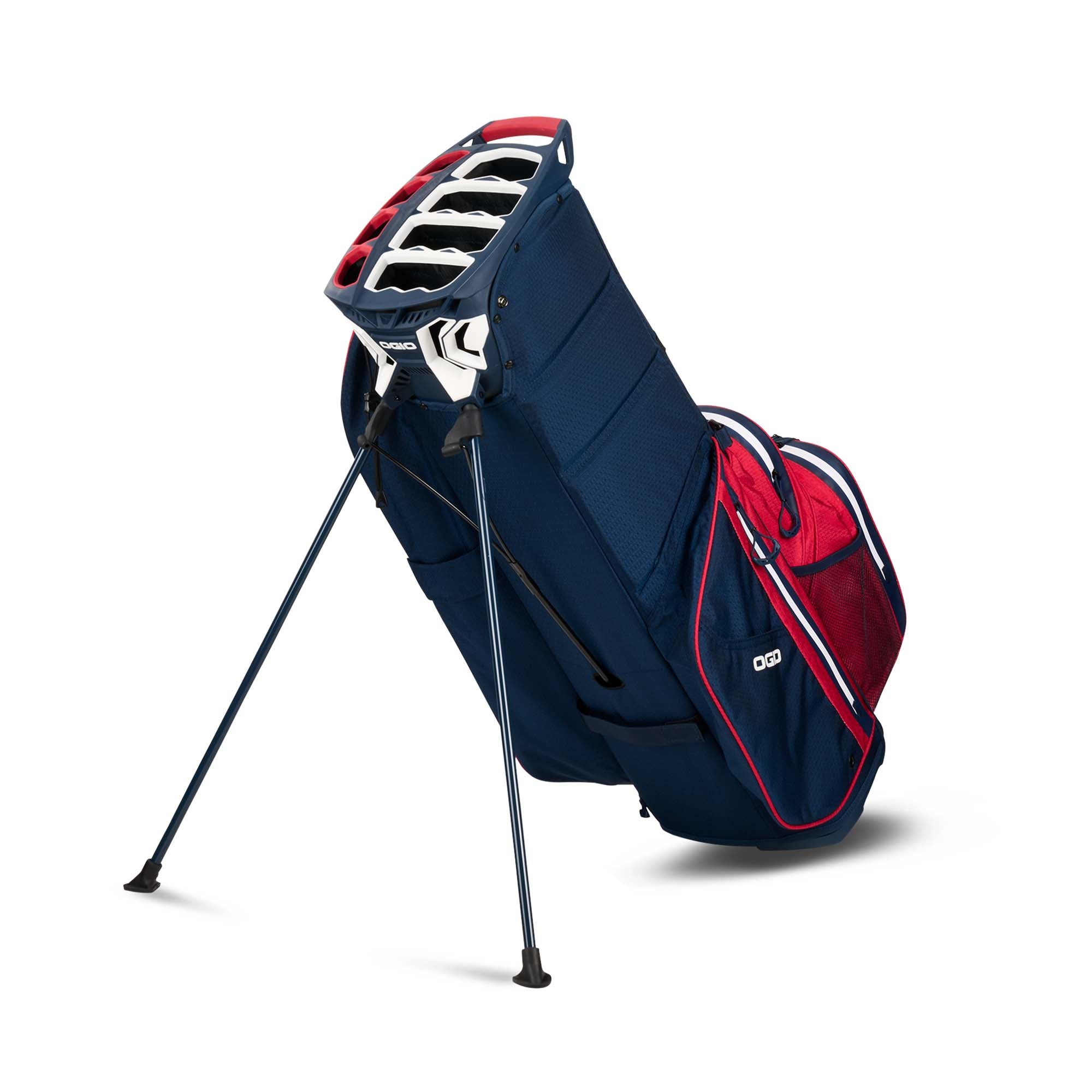 OGIO All Elements Hybrid 2025 Stand Bag - Red/White/Blue