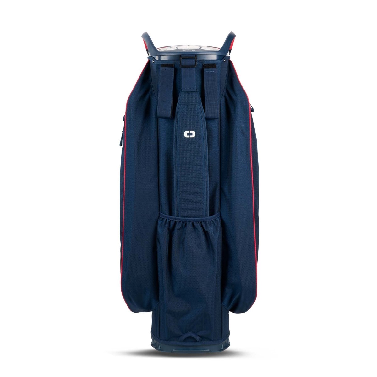 OGIO All Elements Silencer 2025 Cart Bag - Red/White/Blue - Ogio