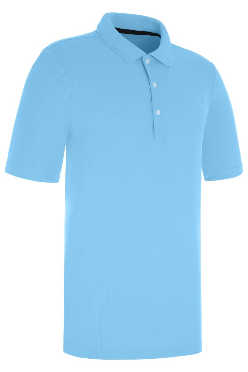 ProQuip Pro Tech Plain Polo Shirt - Azure Blue - ProQuip