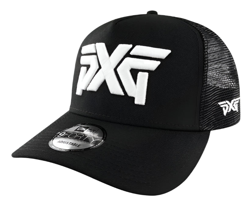 PXG 9Forty A-Frame Snapback Trucker - Black