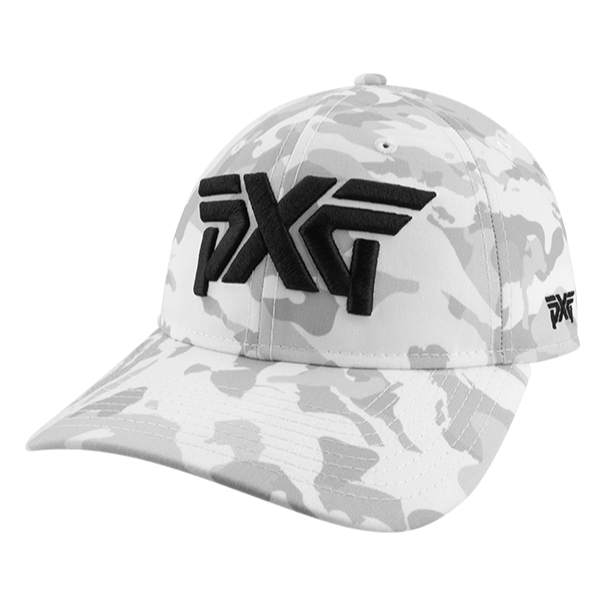 PXG Fairway Camo 920 Unstructured Cap - White