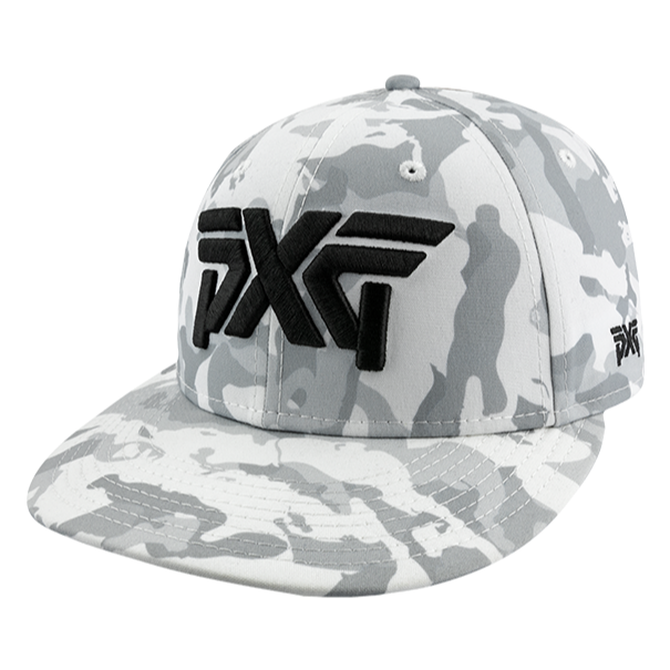 PXG Fairway Camo 950 LP Snapback Cap - White