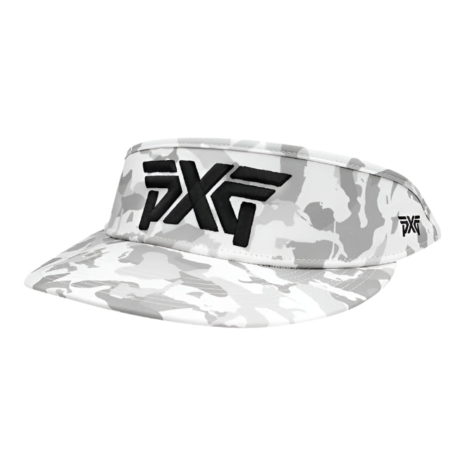 PXG Fairway Camo Sport Visor - White