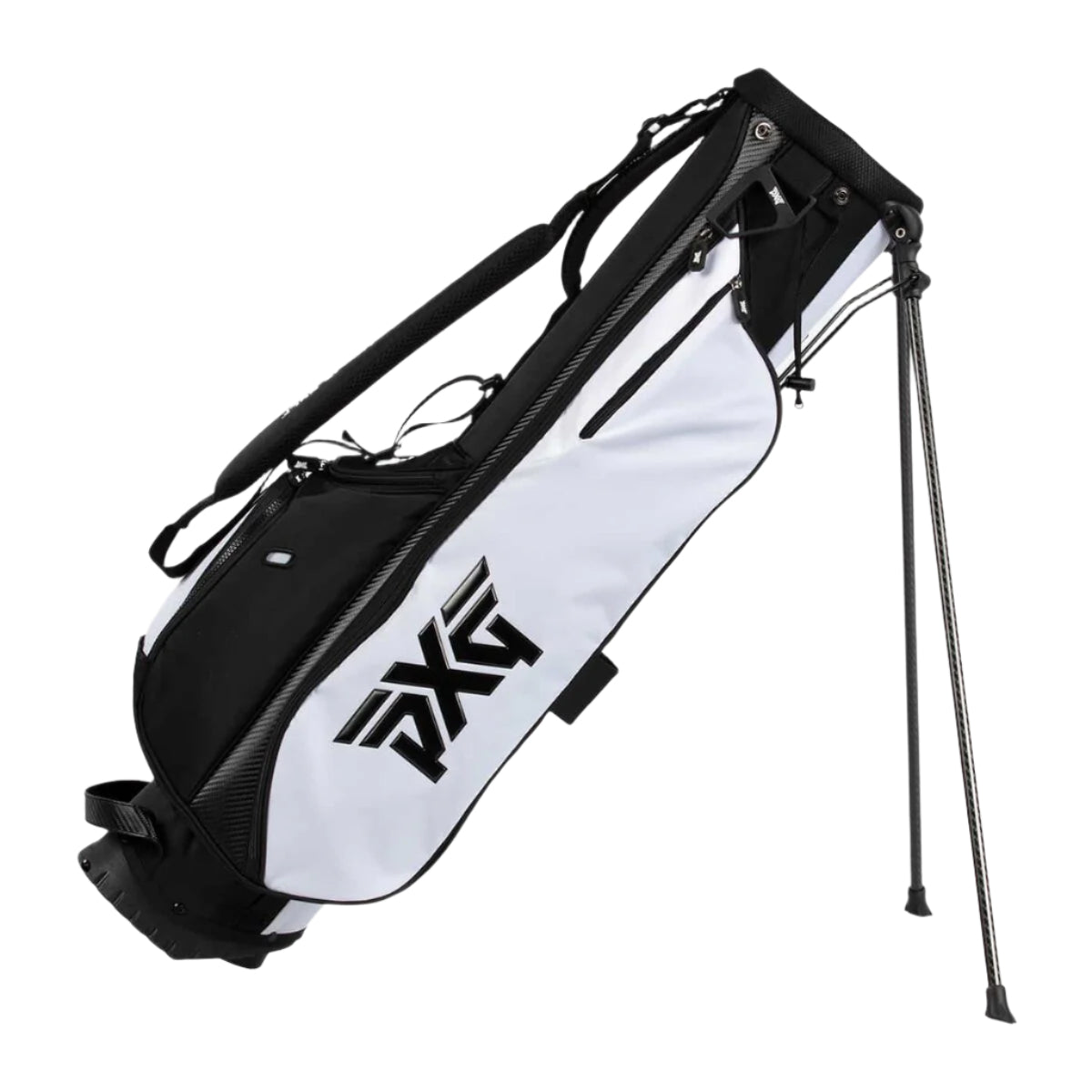 PXG Sunday Stand Bag - Black/White