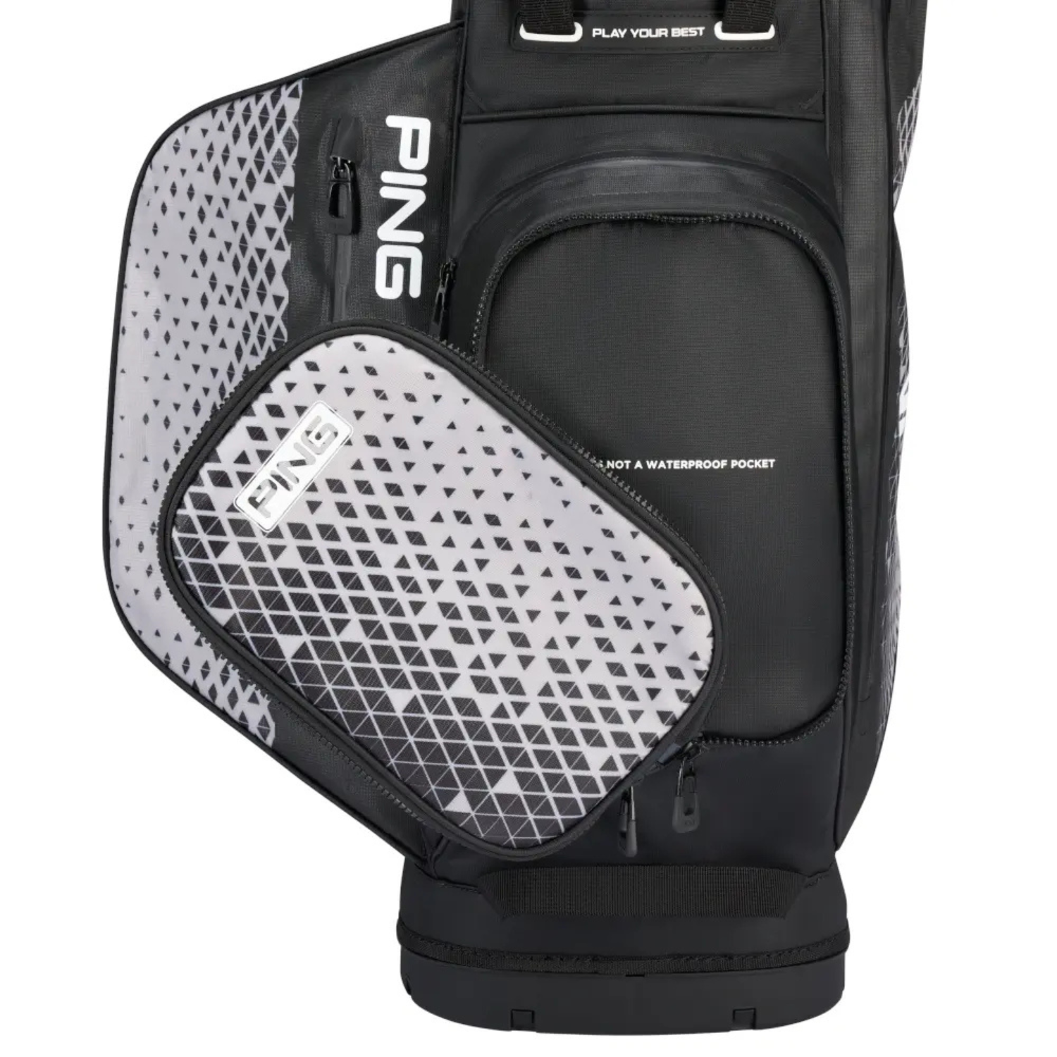 Ping Hoofer Monsoon 231 Stand Bag - Black/Grey