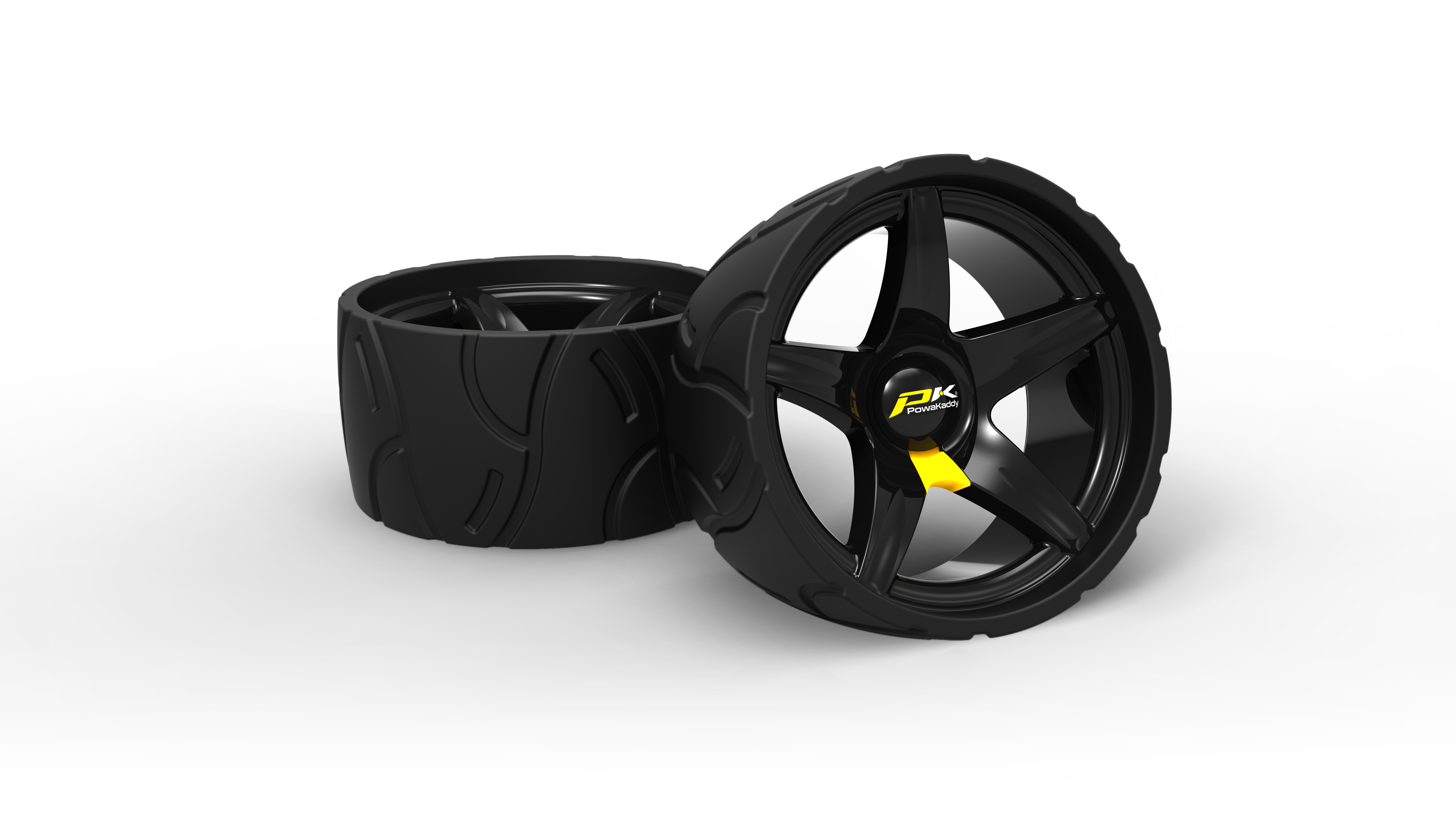 PowaKaddy Wide Sport Wheels