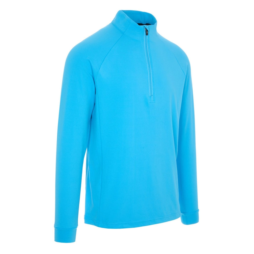 ProQuip Mens Jasper 1/4 Zip Golf Midlayer - Azure