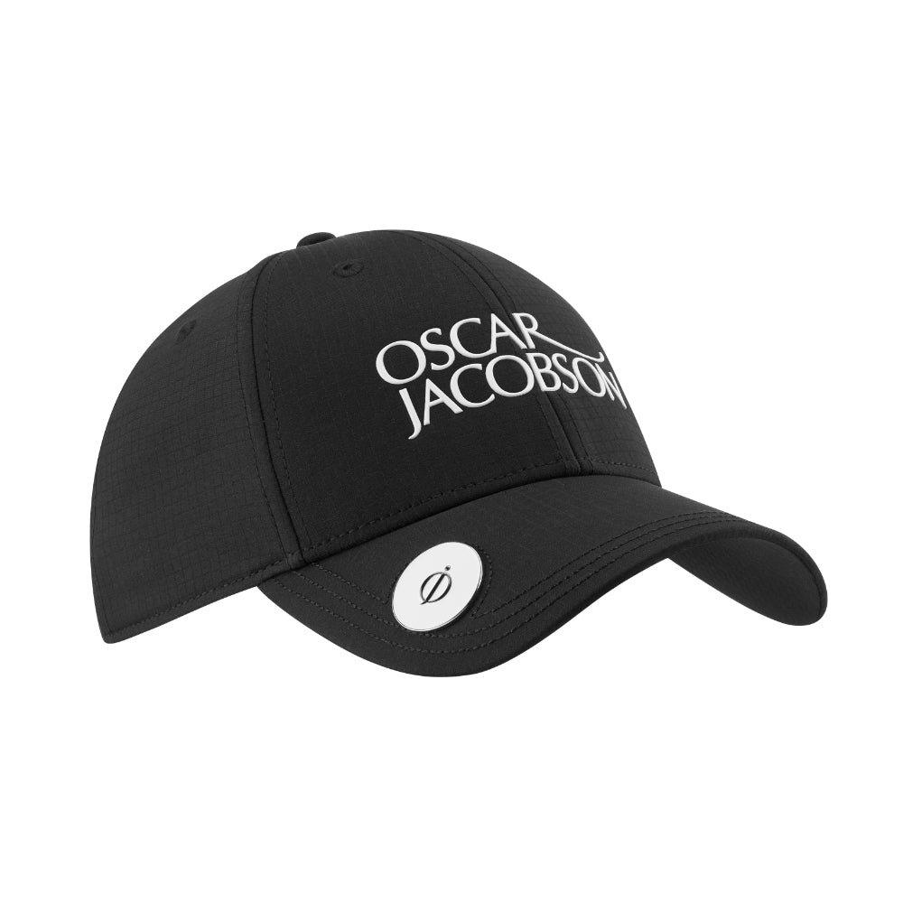 Oscar Jacobson Maine Cap - Black / White