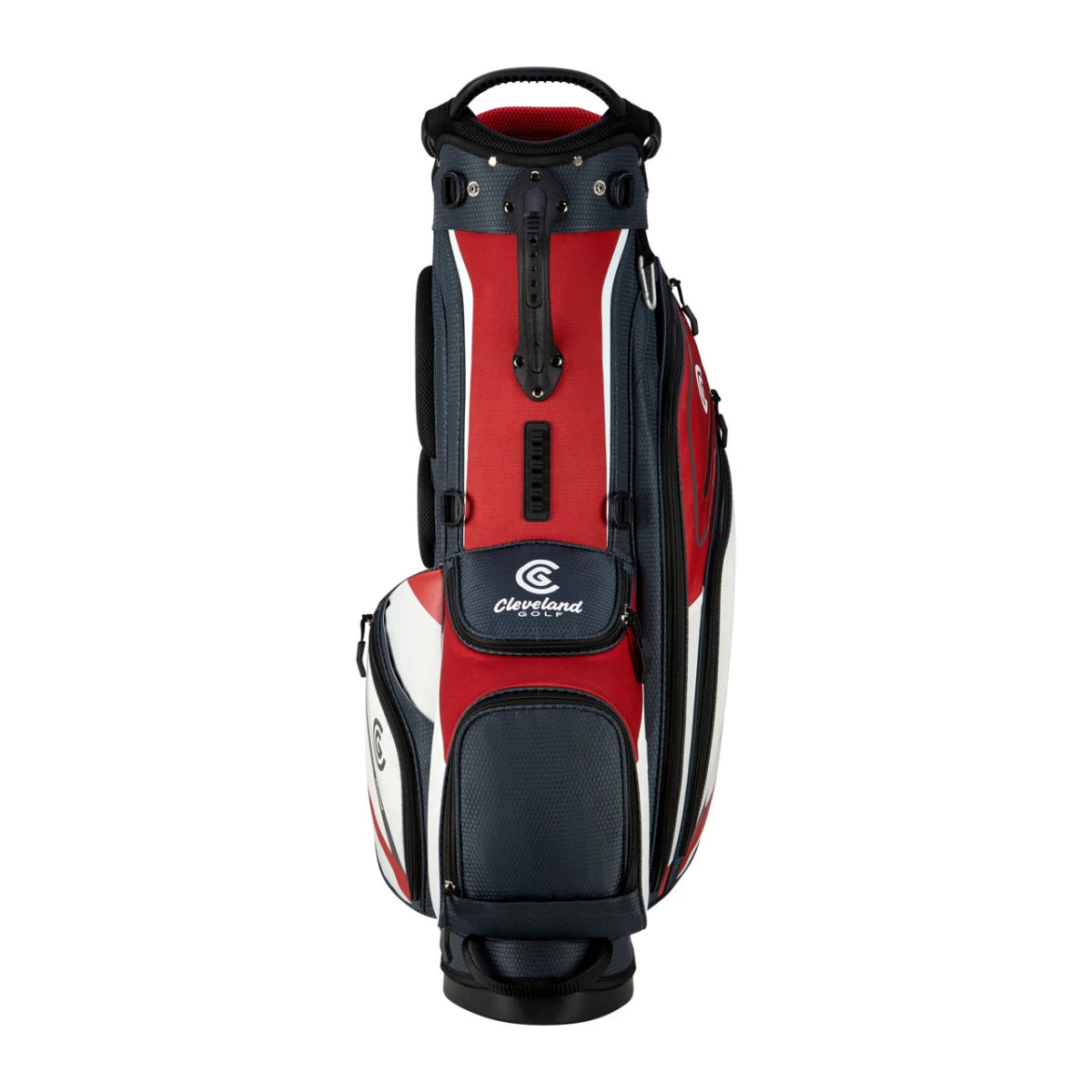 Cleveland Saturday 2 Stand Bag Red/Charcoal - Cleveland