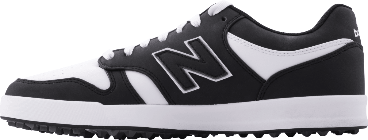 New Balance 480 SL Spikeless Golf Shoe - Black / White - New Balance