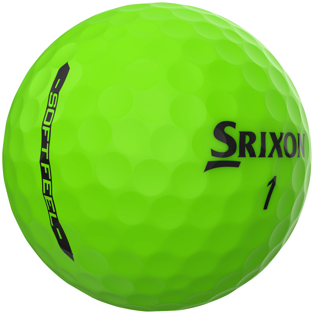 Srixon Soft Feel Brite Green Golf Balls - Srixon