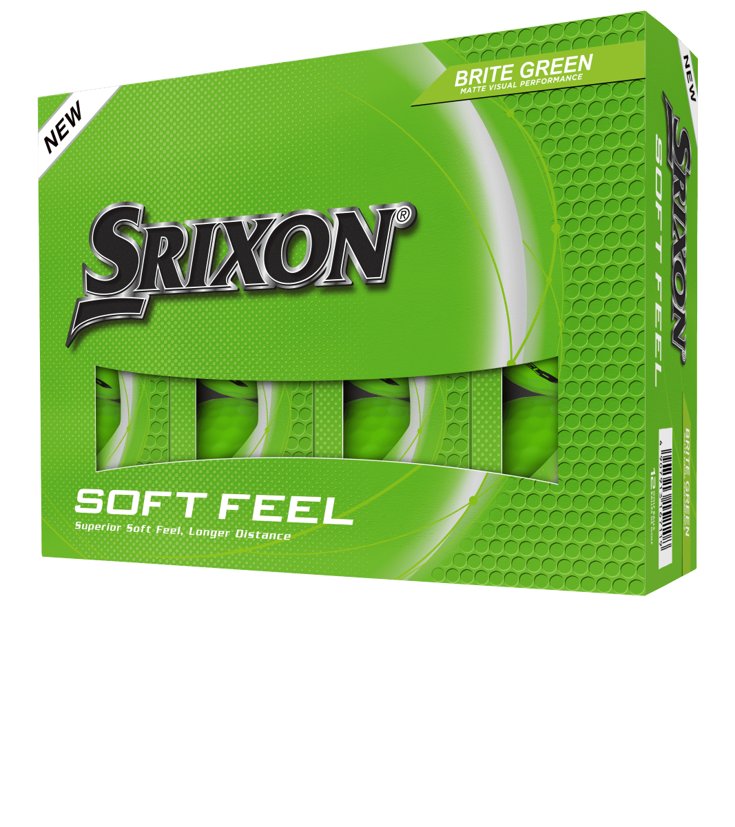 Srixon Soft Feel Brite Green Golf Balls - Srixon