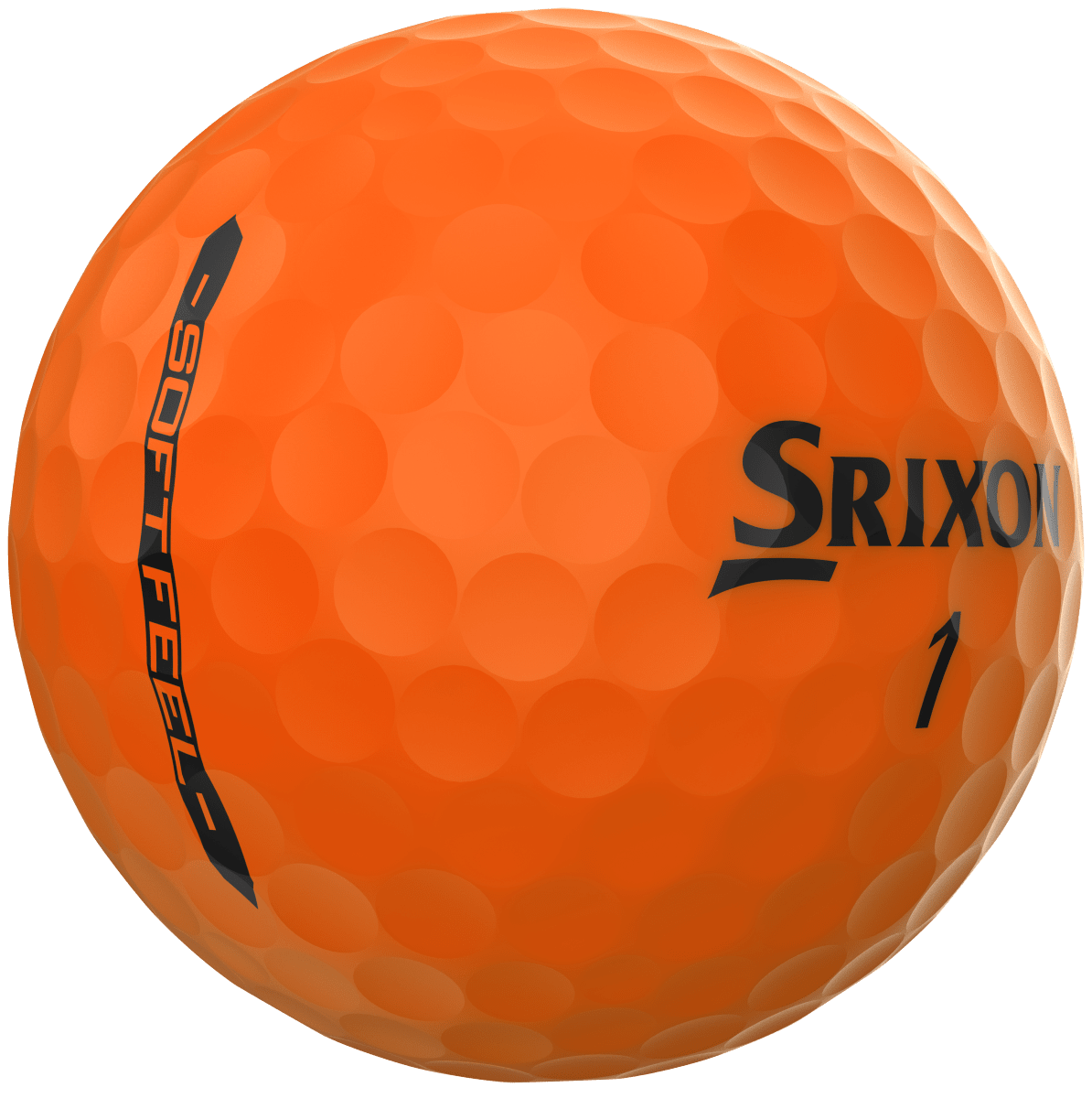 Srixon Soft Feel Brite Orange Golf Balls - Srixon