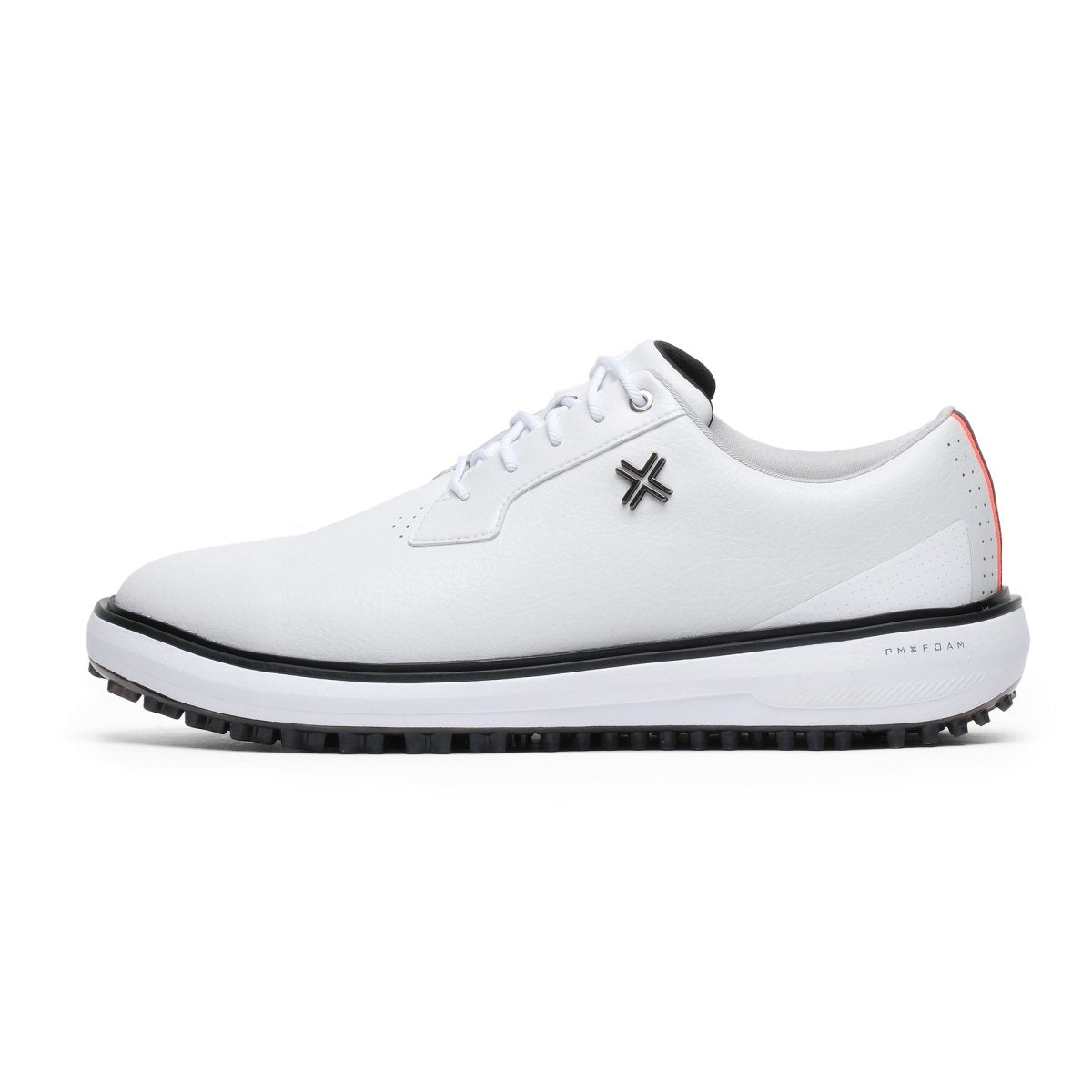 PAYNTR Reserve Classic SL Spikeless Golf Shoes - White - Payntr