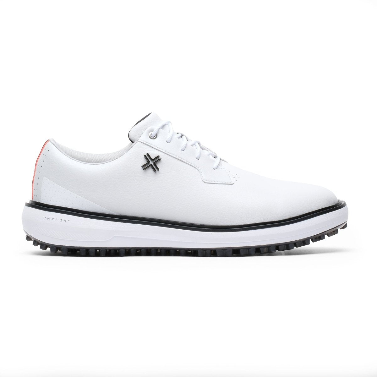PAYNTR Reserve Classic SL Spikeless Golf Shoes - White - Payntr