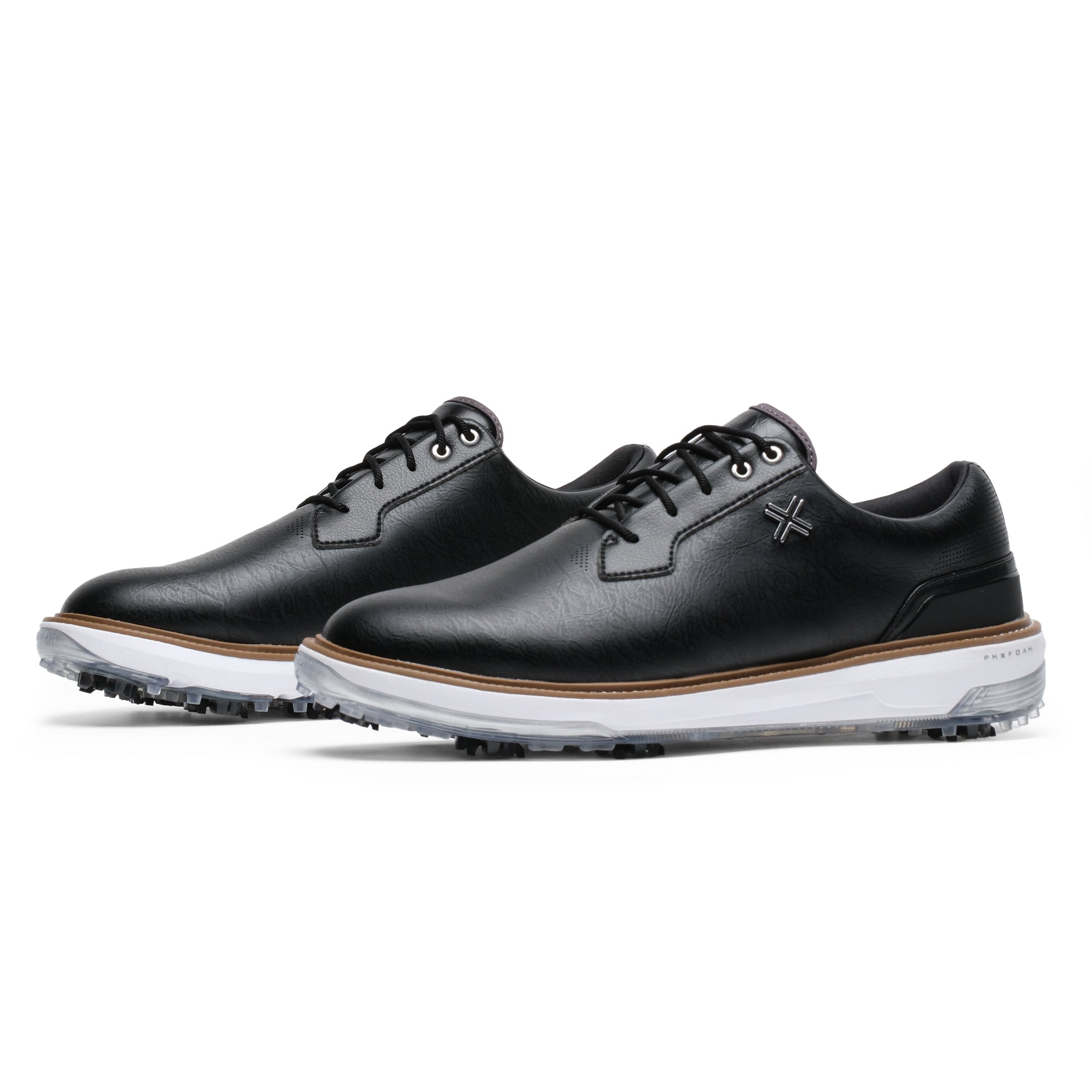 PAYNTR Speed Reserve Classic Tour Spiked Golf Shoes - Black