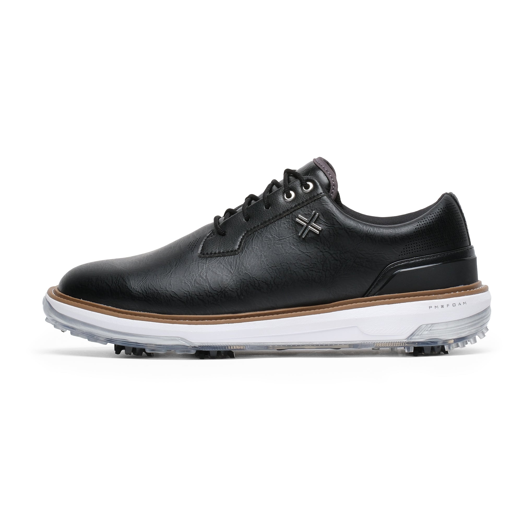 PAYNTR Speed Reserve Classic Tour Spiked Golf Shoes - Black