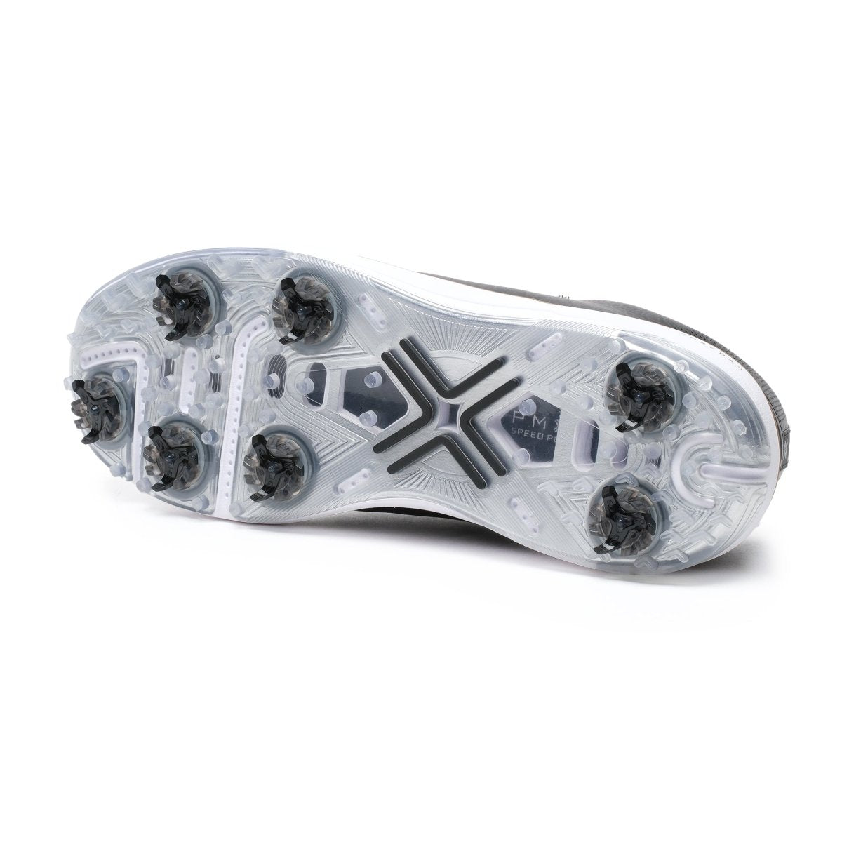 PAYNTR Speed Reserve Classic Tour Spiked Golf Shoes - Black - Payntr
