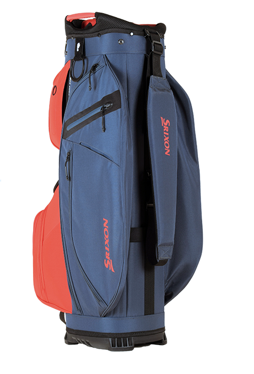 Srixon Premium Cart Bag - Slate / Red