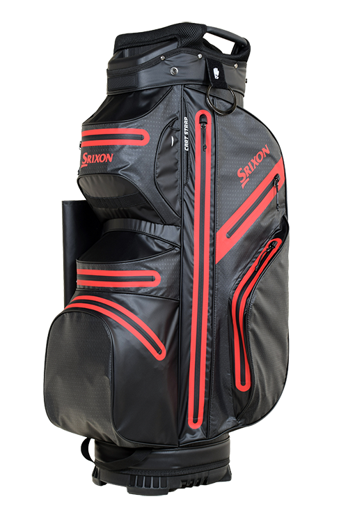 Srixon Weatherproof Cart Bag - Black / Red