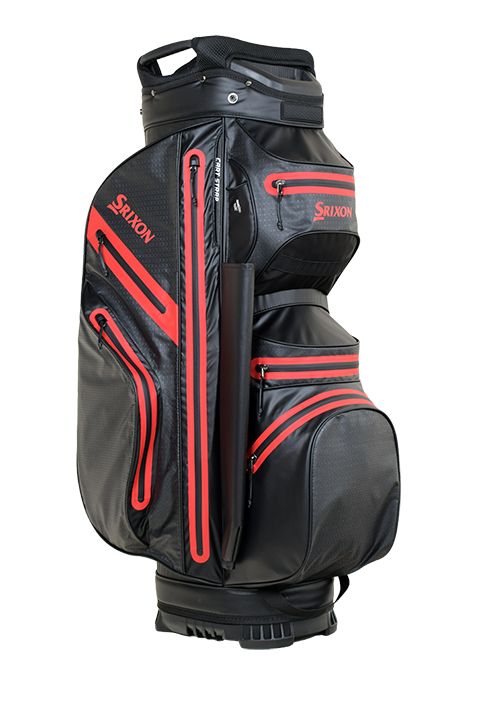 Srixon Weatherproof Cart Bag - Black / Red