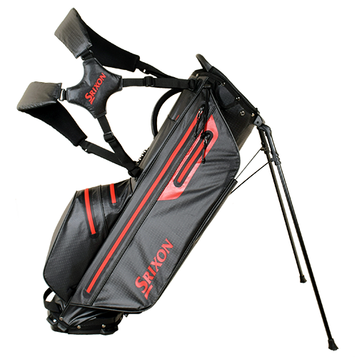 Srixon Weatherproof Stand Bag - Black / Red