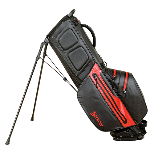 Srixon Weatherproof Stand Bag - Black / Red