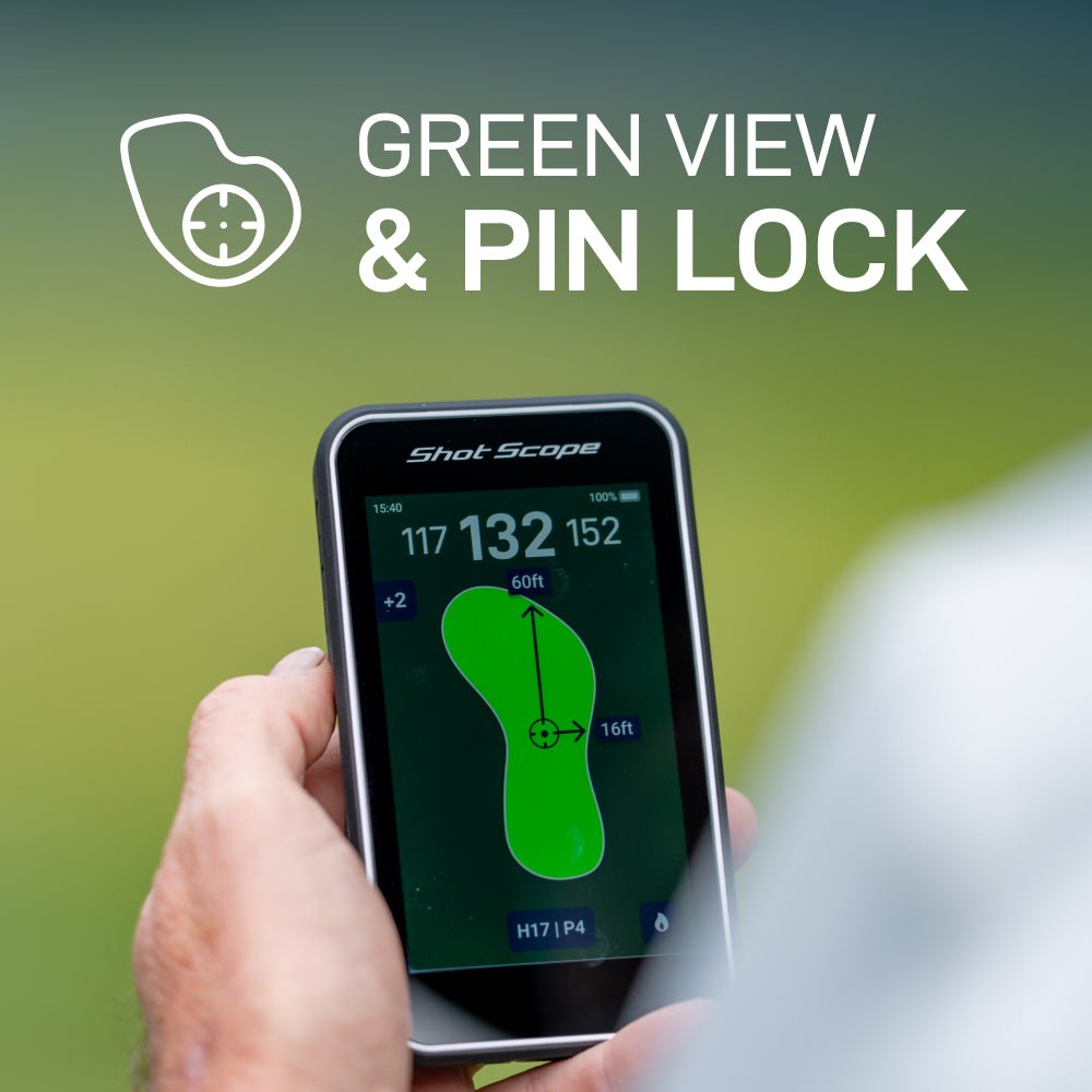 Shot Scope H50 Handheld Golf GPS & Shot Tracking - Shot Scope