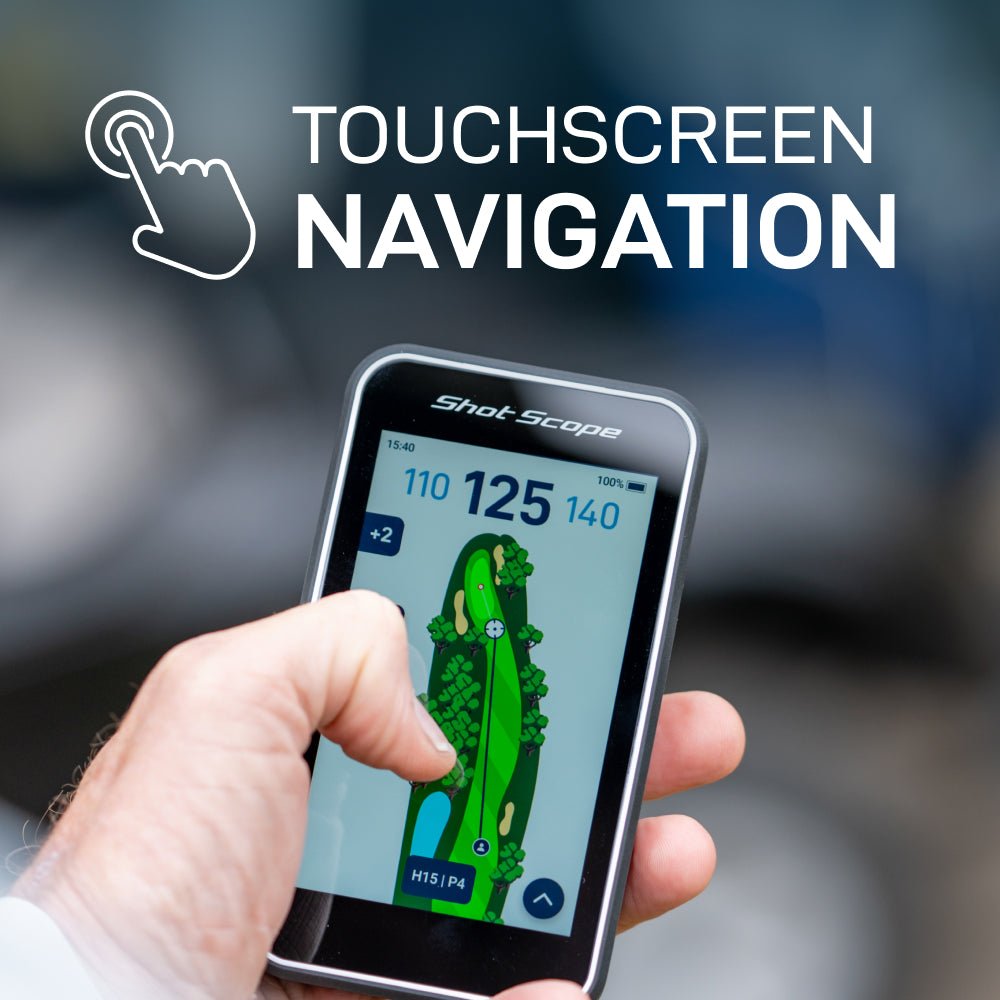 Shot Scope H50 Handheld Golf GPS & Shot Tracking - Shot Scope