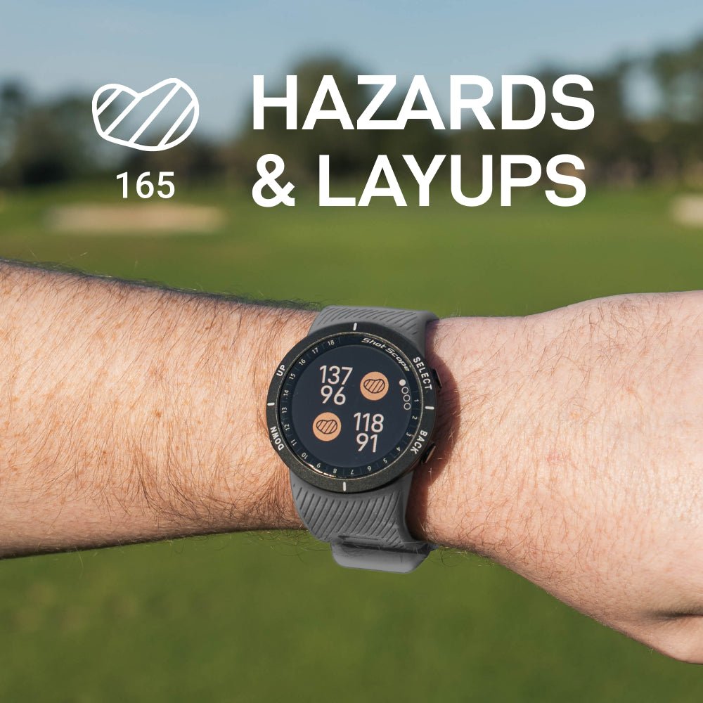 Shot Scope V5 GPS GPS & Tracking Watch - Grey - Shot Scope
