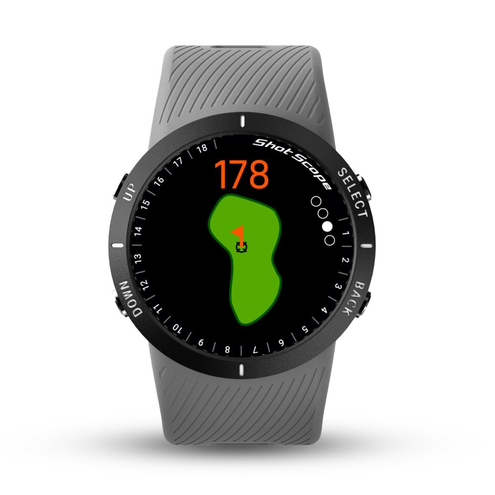 Shot Scope V5 GPS GPS & Tracking Watch - Grey - Shot Scope