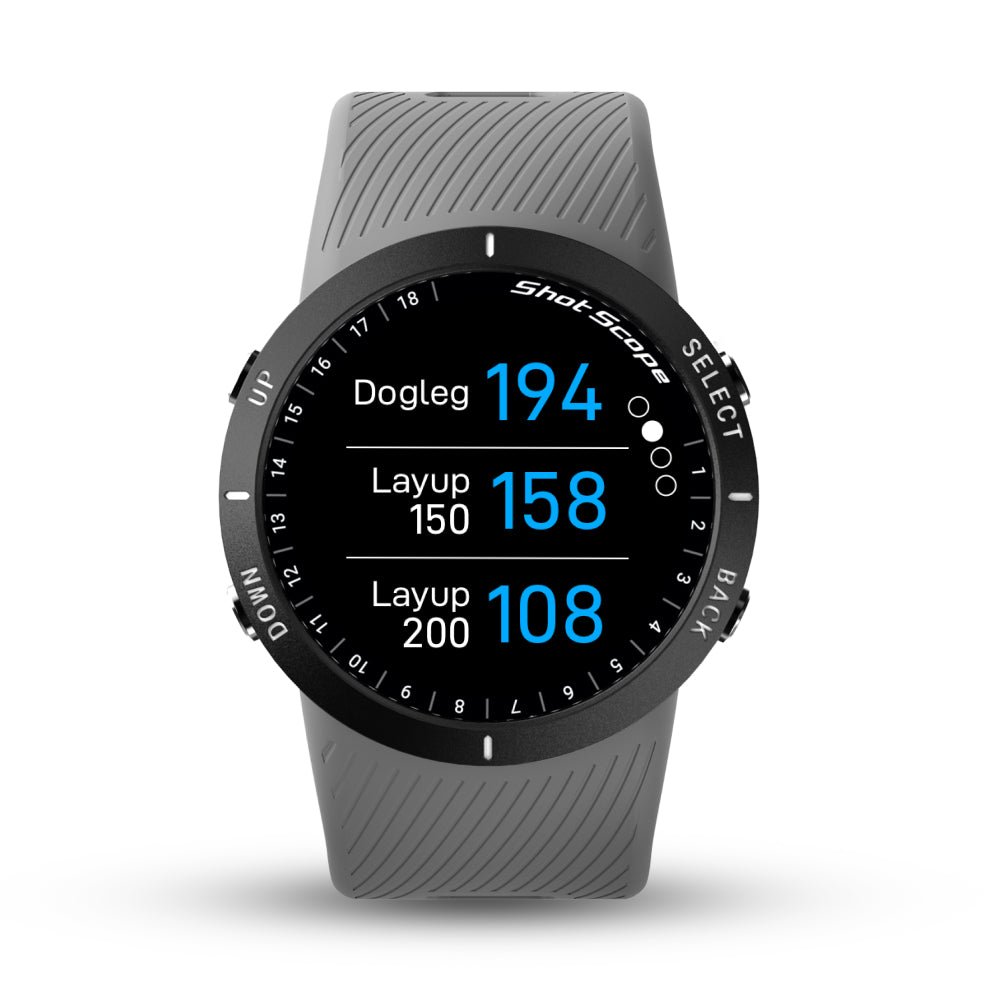 Shot Scope V5 GPS GPS & Tracking Watch - Grey - Shot Scope