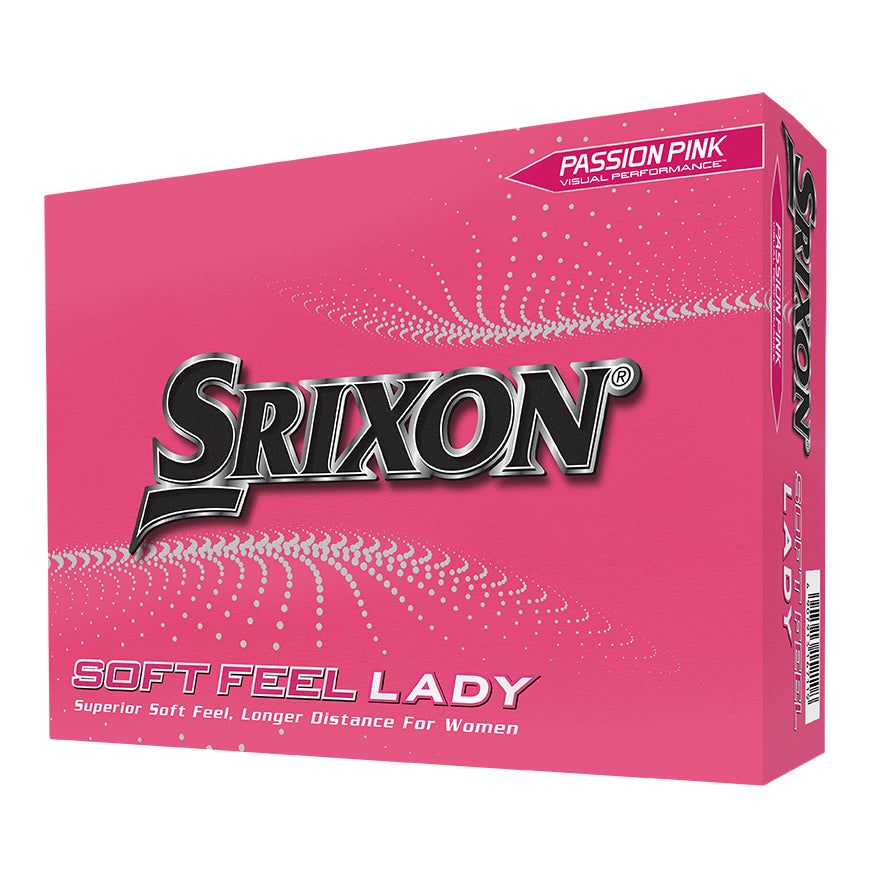 Srixon Soft Feel Lady Pink Golf Balls