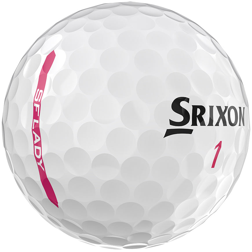 Srixon Soft Feel Lady White Golf Balls