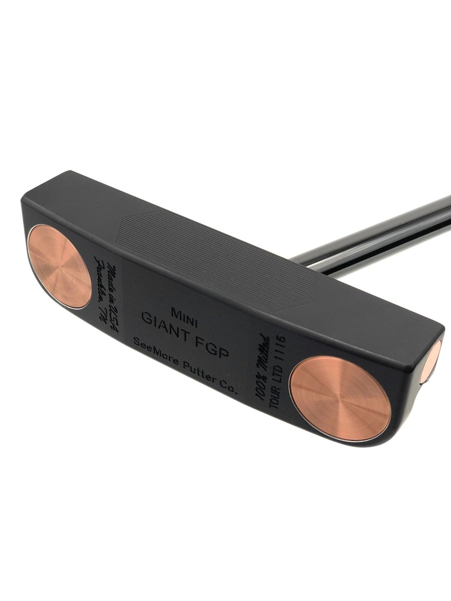 SeeMore Mini Giant FGP Black Golf Putter - SeeMore
