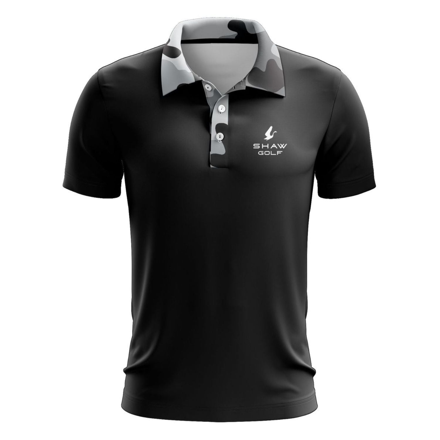 Shaw Golf Camo Polo Shirt