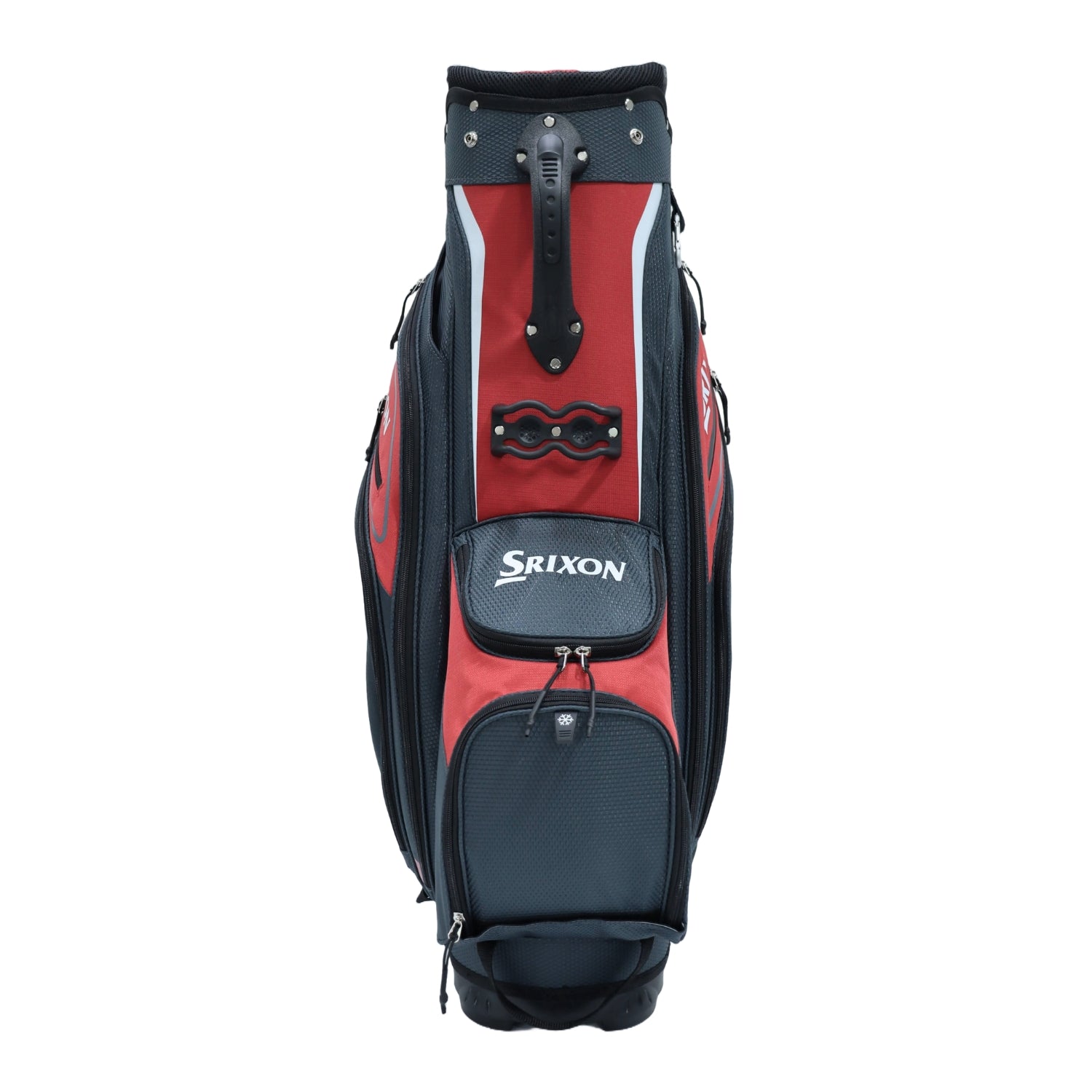 Srixon Friday Cart Bag - Charcoal / Red