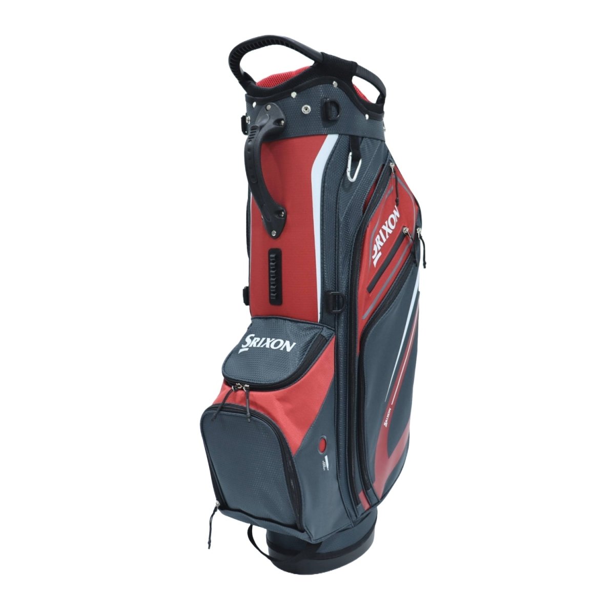 Srixon Saturday Stand Bag - Charcoal / Red - Srixon