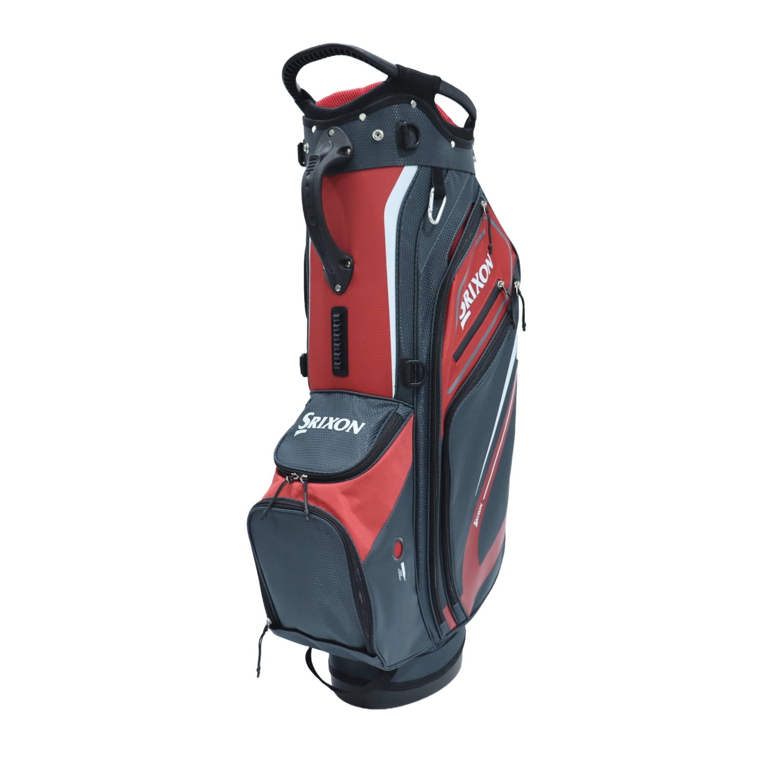 Srixon Saturday Stand Bag - Charcoal / Red