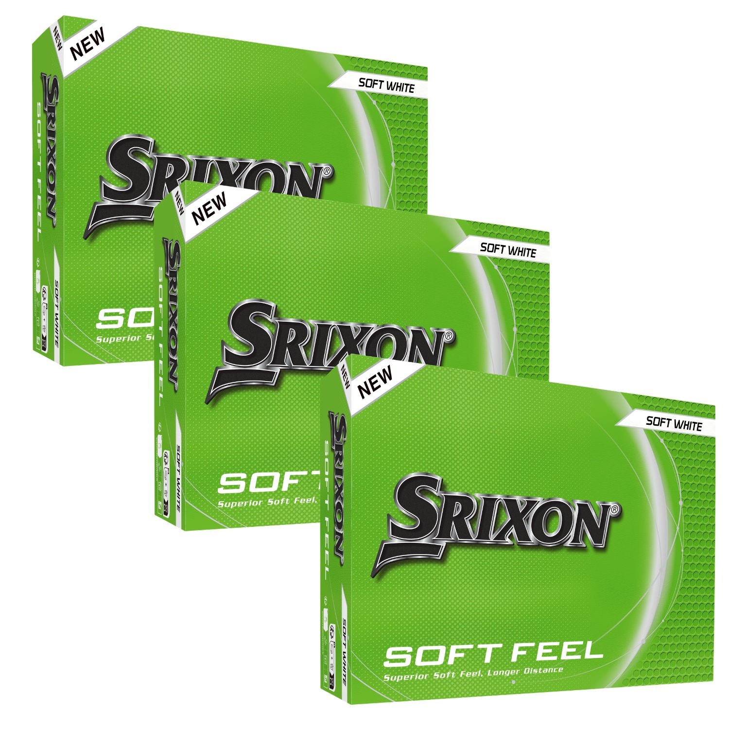 Srixon Soft Feel 3 Dozen Bundle Golf Balls