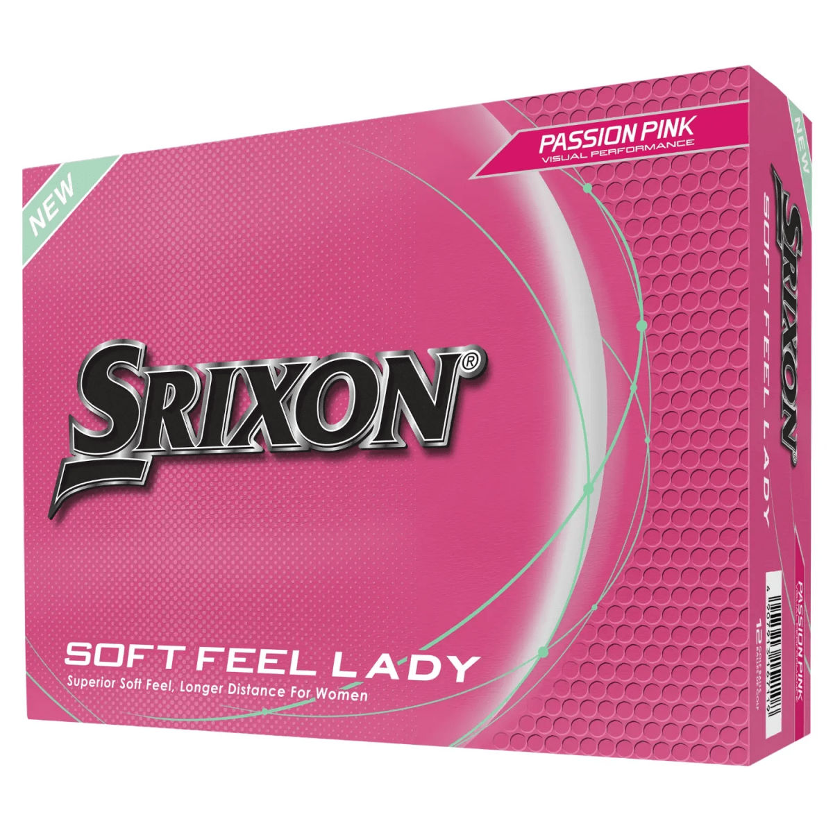 Srixon Soft Feel Lady Pink Golf Balls - Srixon