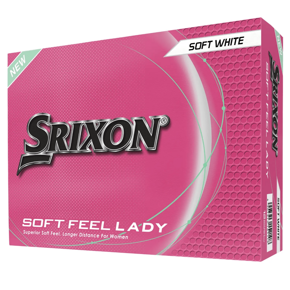 Srixon Soft Feel Lady White Golf Balls - Srixon