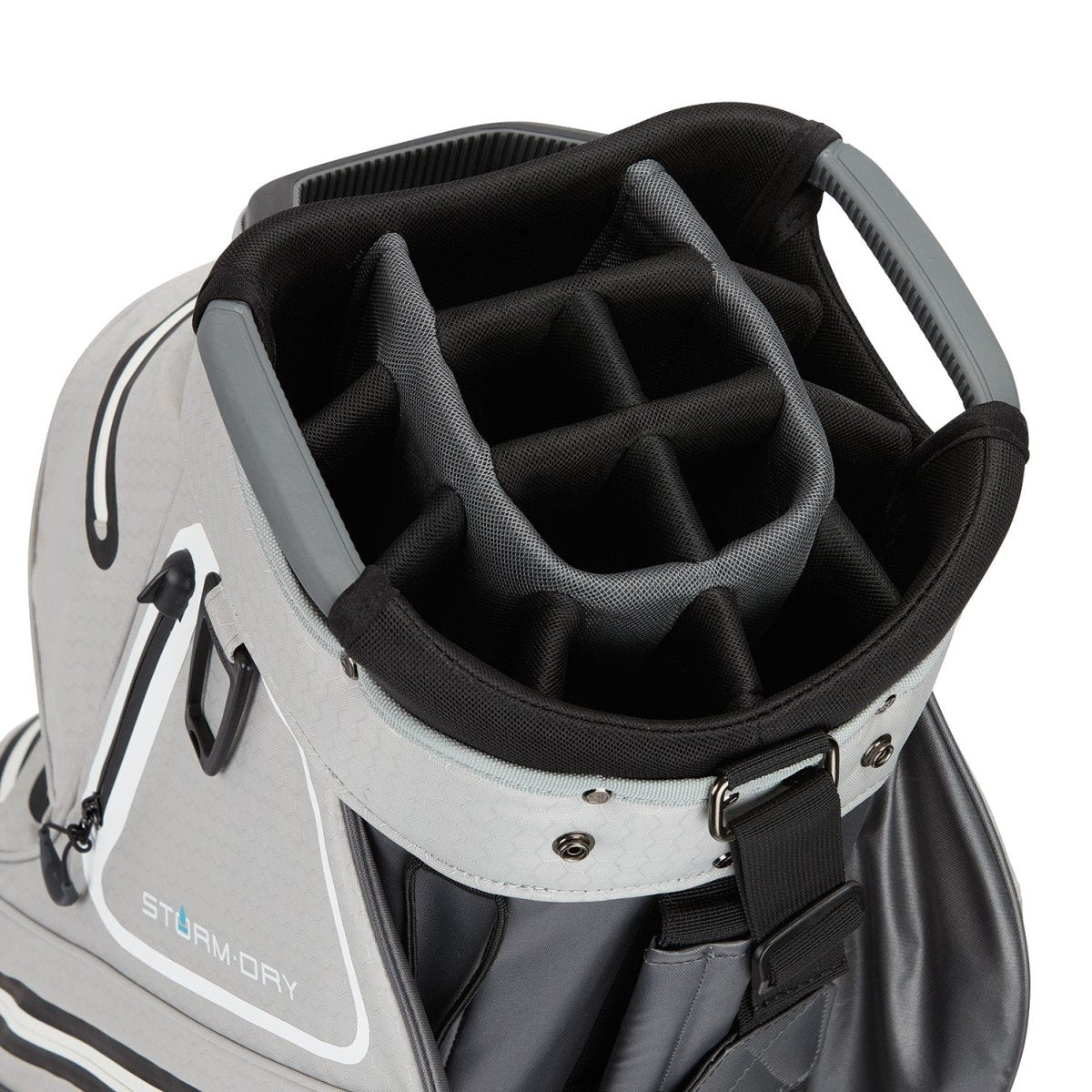 Taylormade Storm Dry Cart Bag - Dark Grey/Light Grey - TaylorMade