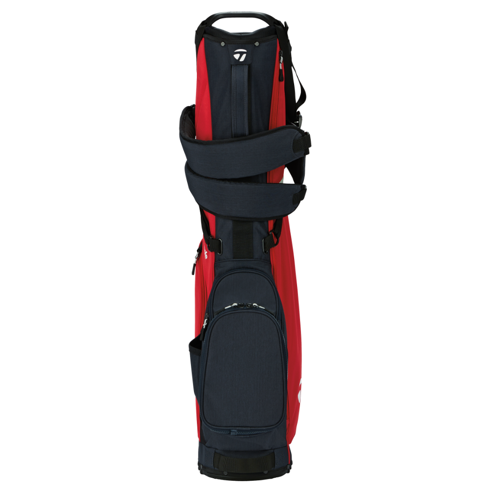 TaylorMade 2024 Flextech Carry Bag - Dark Navy / Red