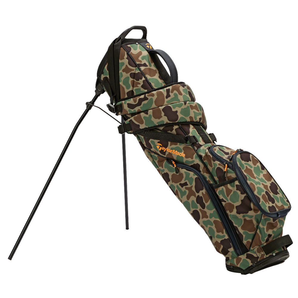 TaylorMade 2024 Flextech Carry Bag - Camo / Orange