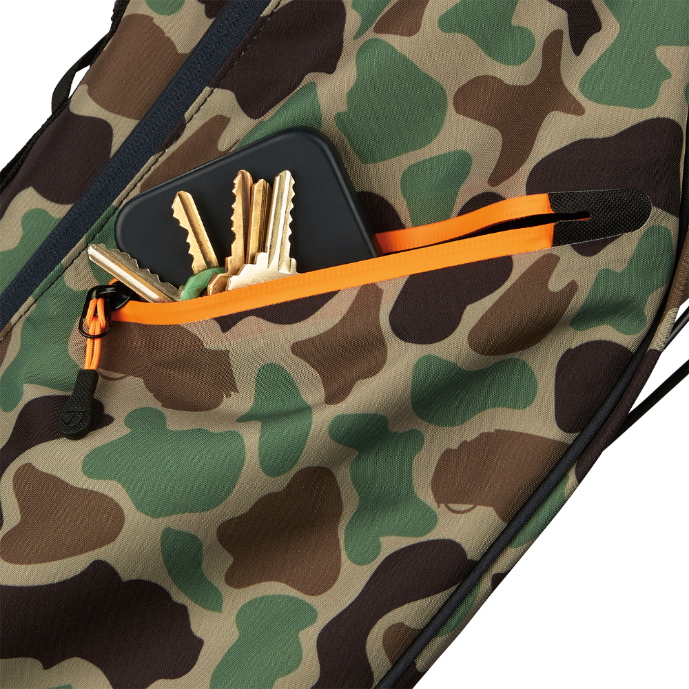 TaylorMade 2024 Flextech Carry Bag - Camo / Orange